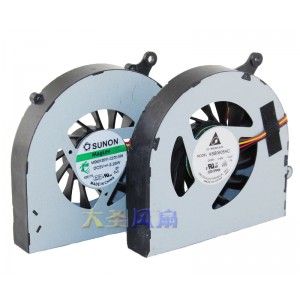 SUNON MG60120V1-C270-S99 5V 2.25W 4wires Cooling Fan
