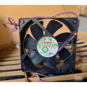 MAGIC MGA12024ZB-O38 MGA12024ZB-038 24V 0.54A 2wires Cooling Fan 