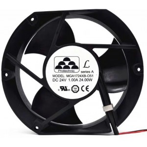 MAGIC MGA1724XB-051 24V 1.00A 24W Cooling Fan 