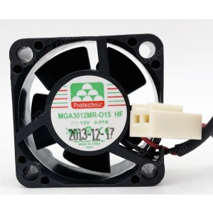 MAGIC MGA3012MR-015 MGA3012MR-O15 12V 0.07A 2wires Cooling Fan