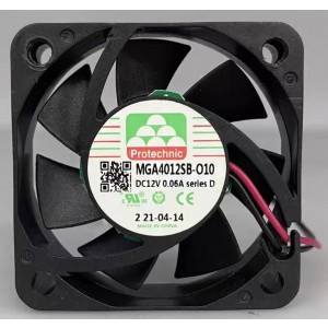 MAGIC MGA4012SB-O10 MGA4012SB-010 12V 0.06A 2wires Cooling Fan