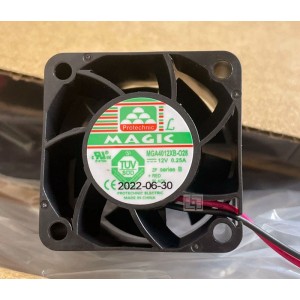 MAGIC MGA4012XB-O28 MGA4012XB-028 12V 0.25A 2wires cooling fan