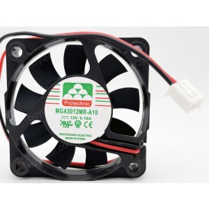 MAGIC MGA5012MR-A10 12V 0.10A 2wires Cooling Fan 