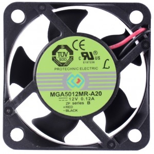 MAGIC MGA5012MR-A20 12V 0.12A 2wires cooling fan