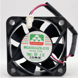 MAGIC MGA5024ZB-015 MGA5024ZB-O15 24V 0.25A 2wires Cooling Fan 