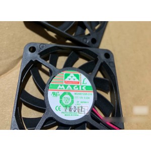 MAGIC MGA6012XR-O10 MGA6012XR-010 12V 0.23A 2wires Cooling Fan 