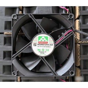 MAGIC MGA9212XS-A25 12V 0.32A 2wires Cooling Fan