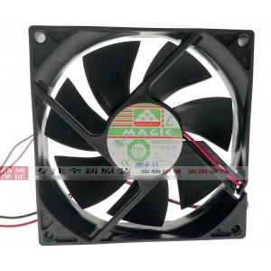 MAGIC MGA9224ZR-O25 24V 0.40A 2wires Cooling Fan