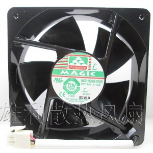 MAGIC MGT12024UB-O38(E) MGT12024UB-038(E) 24V 1.10A 3wires cooling fan