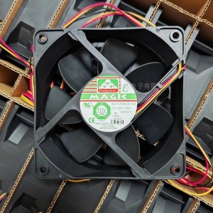 Magic MGT12048UB-R38 48V 0.6A 3wires Cooling Fan
