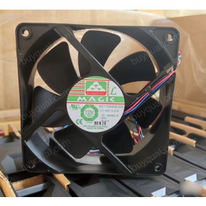 MAGIC MGT12048XB-O38 MGT12048XB-038 48V 0.27A 3wires Cooling Fan