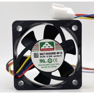 MAGIC MGT4005MB-W10 5V 0.20A 4wires Cooling Fan