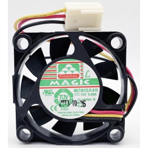 MAGIC MGT4012LS-A10 MGT4012LR-A10 12V 0.08A 2wires Cooling Fan