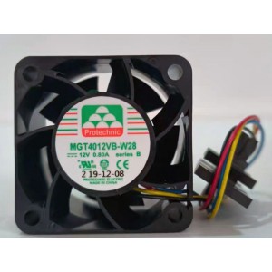 MAGIC MGT4012VB-W28 12V 0.80A 4wires cooling fan