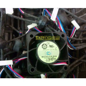 MAGIC MGT4012YB-W28 12V 0.38A 4wires cooling fan