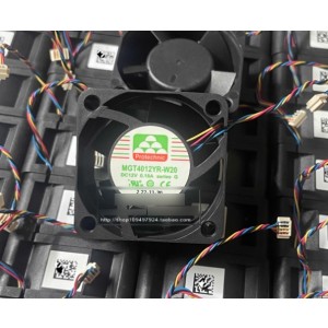 Protechnic MGT4012YR-W20 12V 0.18A 4wires Cooling Fan