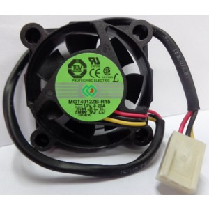 MAGIC MGT4012ZB-R15 12V 0.20A 3wires Cooling Fan
