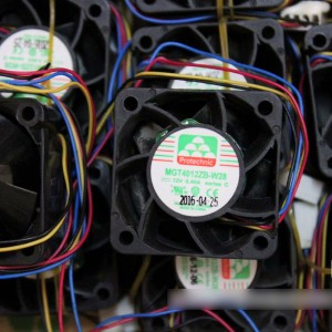 MAGIC MGT4012ZB-W28 12V 0.40A 4wires cooling fan