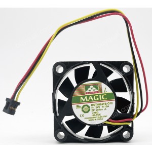 MAGIC MGT4024YB-O10 24V 0.10A 3wires Cooling Fan