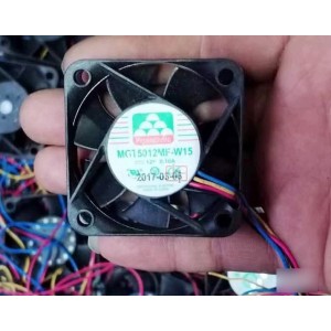 MAGIC MGT5012MF-W15 12V 0.1A 4wires Cooling Fan 