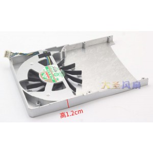 MAGIC MGT7012MB-W20 12V 0.19A 4wires Cooling Fan