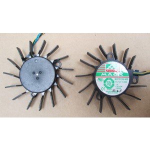 MAGIC MGT7012XB-W20 12V 0.36A 4wires Cooling Fan