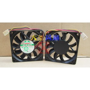 MAGIC MGT7012XR-015 MGT7012XR-O15 12V 0.22A 3wires Cooling Fan