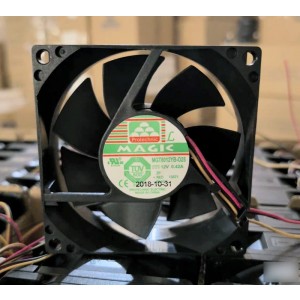 Protechnic MGT8012YB-O25 MGT8012YB-025 12V 0.42A 0.18A 3wires Cooling Fan 