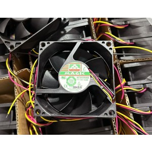 MAGIC MGT8012YB-R25 12V 0.42A 3wires Cooling Fan
