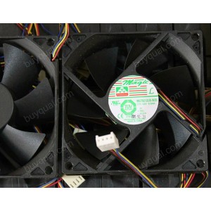 MAGIC MGT9212UB-W25 12V 0.54A 4wires Cooling Fan
