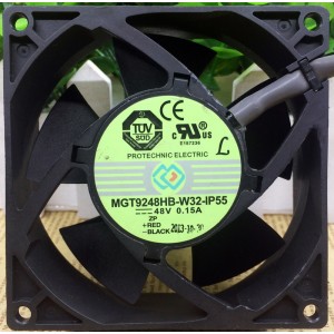 MAGIC MGT9248HB-W32-IP55 48V 0.15A Cooling Fan
