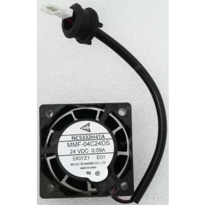 MITSUBISH MMF-04C24DS-E01 NC5332H41A 24V 0.09A 2 wires Cooling Fan