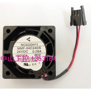 Mitsubishi MMF-04C24DS-R0F MMF-04C24DS-ROF NC5333H11 24V 0.09A 2wires cooling fan