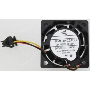 Mitsubishi MMF-04C24DS-RCK 24V 0.09A 3 wires Cooling Fan