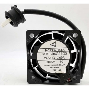 MITSUBISH MMF-04C24DS-E01 NC5332H41A 24V 0.09A 2 wires Cooling Fan
