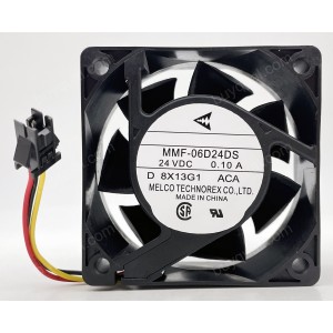 MitsubisHi MMF-06D24DS-ACA 24V 0.1A 3wires Cooling Fan