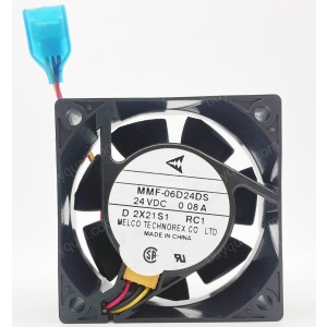 Mitsubishi MMF-06D24DS-RC1 24V 0.08A 3wires Cooling Fan