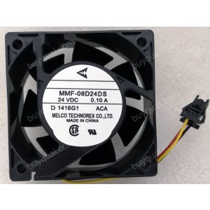 MitsubisHi MMF-06D24DS-ACA 24V 0.1A 3wires Cooling Fan