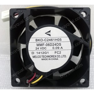 MitsubisHi MMF-06D24DS-FC2 BKO-C2461H05 24V 0.09A 3wires Cooling Fan