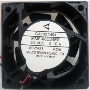 MitsubisHi MMF-06D24ES-RO6 MMF-06D24ES-R06 CA1027H04 24V 0.1A 2wires Cooling Fan