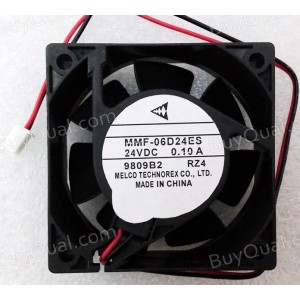 MitsubisHi MMF-06D24ES-RZ4 24V 0.1A 2wires Cooling Fan