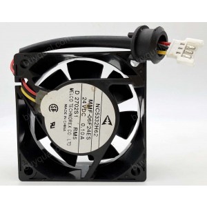 MITSUBISHI MMF-06F24ES-RM5 NC5332H62 24V 0.1A 3wires Cooling Fan