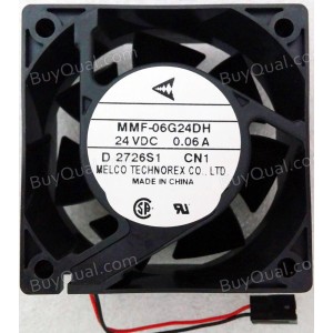 MitsubisHi MMF-06G24DH-CN1 24V 0.06A 2wires Cooling Fan