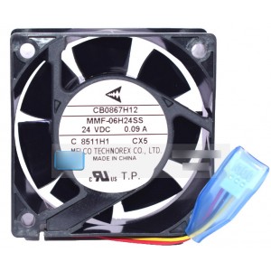 MitsubisHi MMF-06H24SS-CX5 CB0867H12 24V 0.09A 3wires Cooling Fan