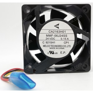MitsubisHi MMF-06J24SS-CP1 MMF-06L24SS-CX1 CA2163H01 CA2607H01 24V 0.13A 0.15A 3wires Cooling Fan - Original New