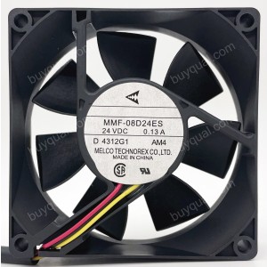 MitsubisHi MMF-08D24ES-AM4 24V 0.13A 3wires Cooling Fan