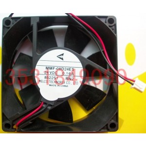 MitsubisHi MMF-08D24ES-RN2 24V 0.16A 2wires Cooling Fan