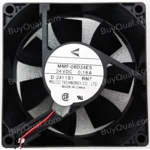 MitsubisHi MMF-08D24ES-RN7 24V 0.16A 2wires Cooling Fan