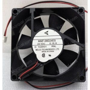 MitsubisHi MMF-08D24ES-RNL 24V 0.16A 2wires Cooling Fan