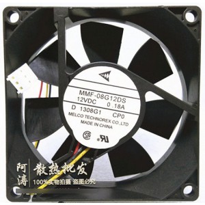 Mitsubishi MMF-08G12DS-CP0 12V 0.18A 3wires Cooling Fan